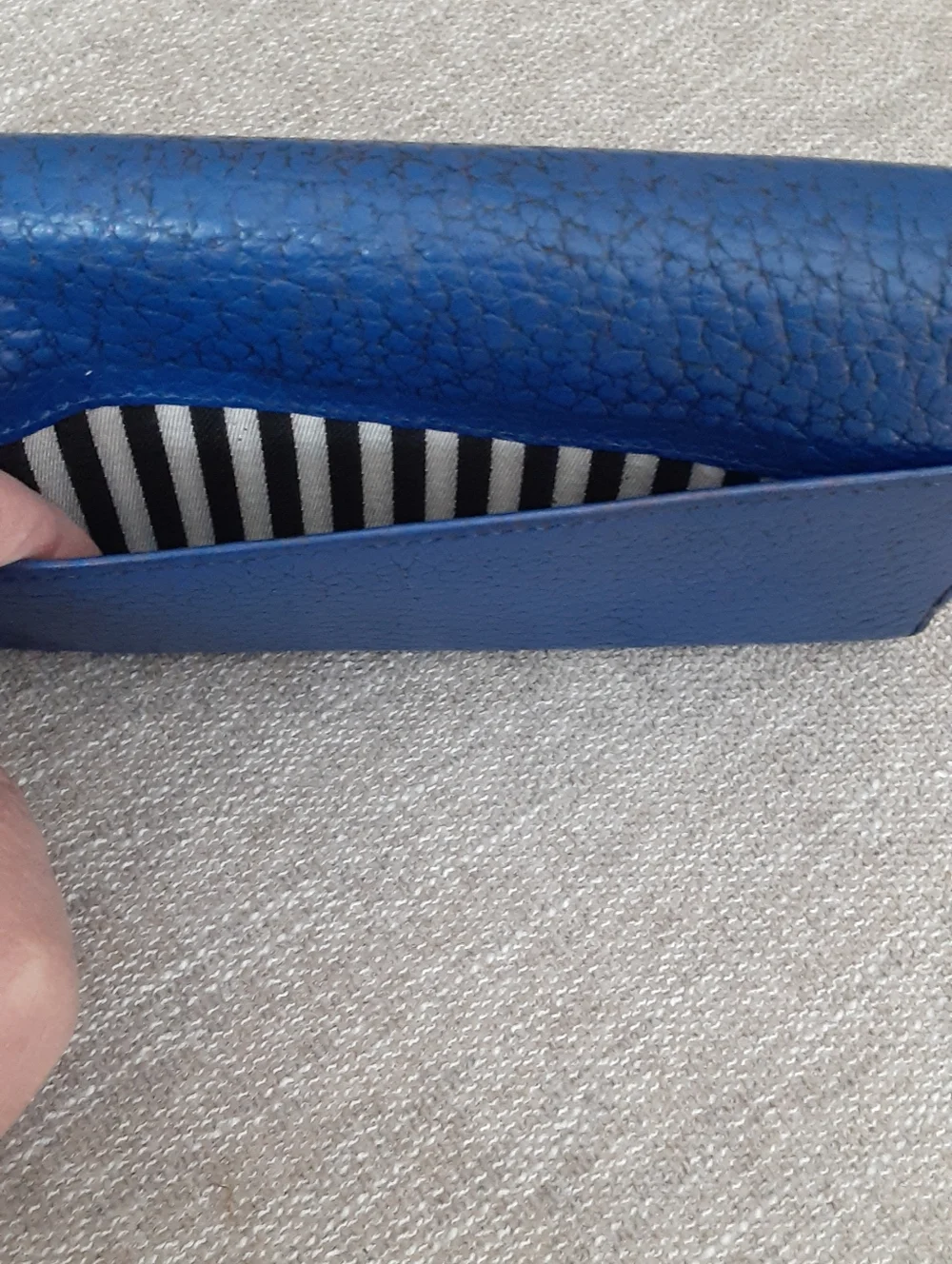 Kate Spade Blue Leather Wallet , Women's Clutch